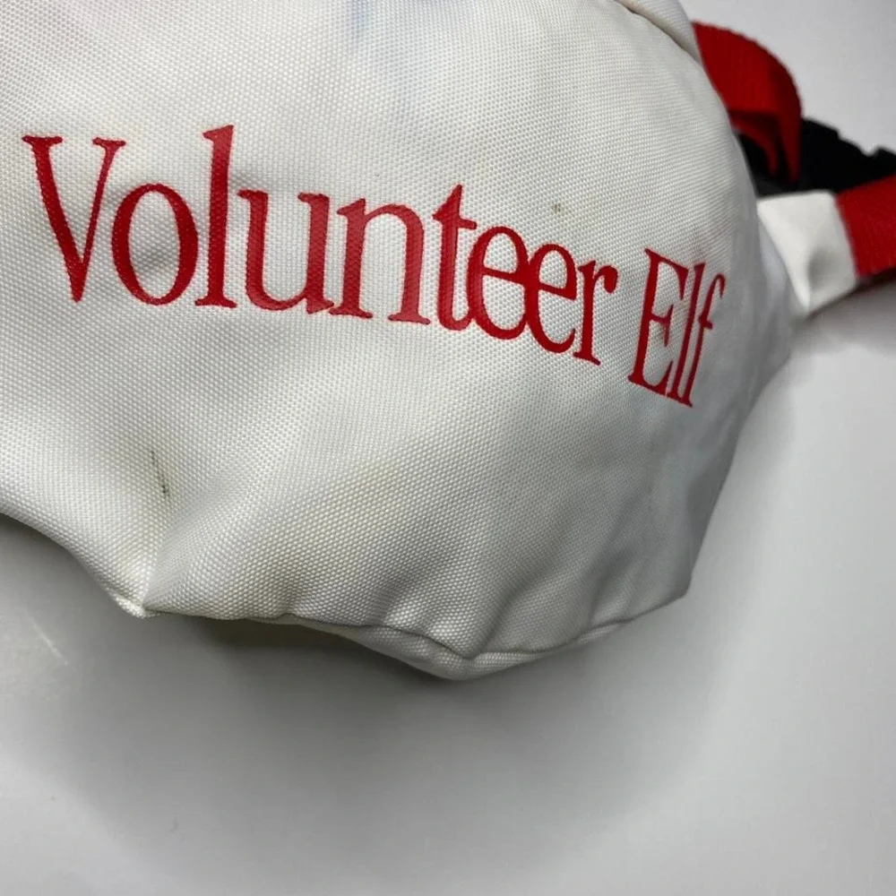 Vintage 90s Disney fanny pack -‎ Christmas volunteer elf